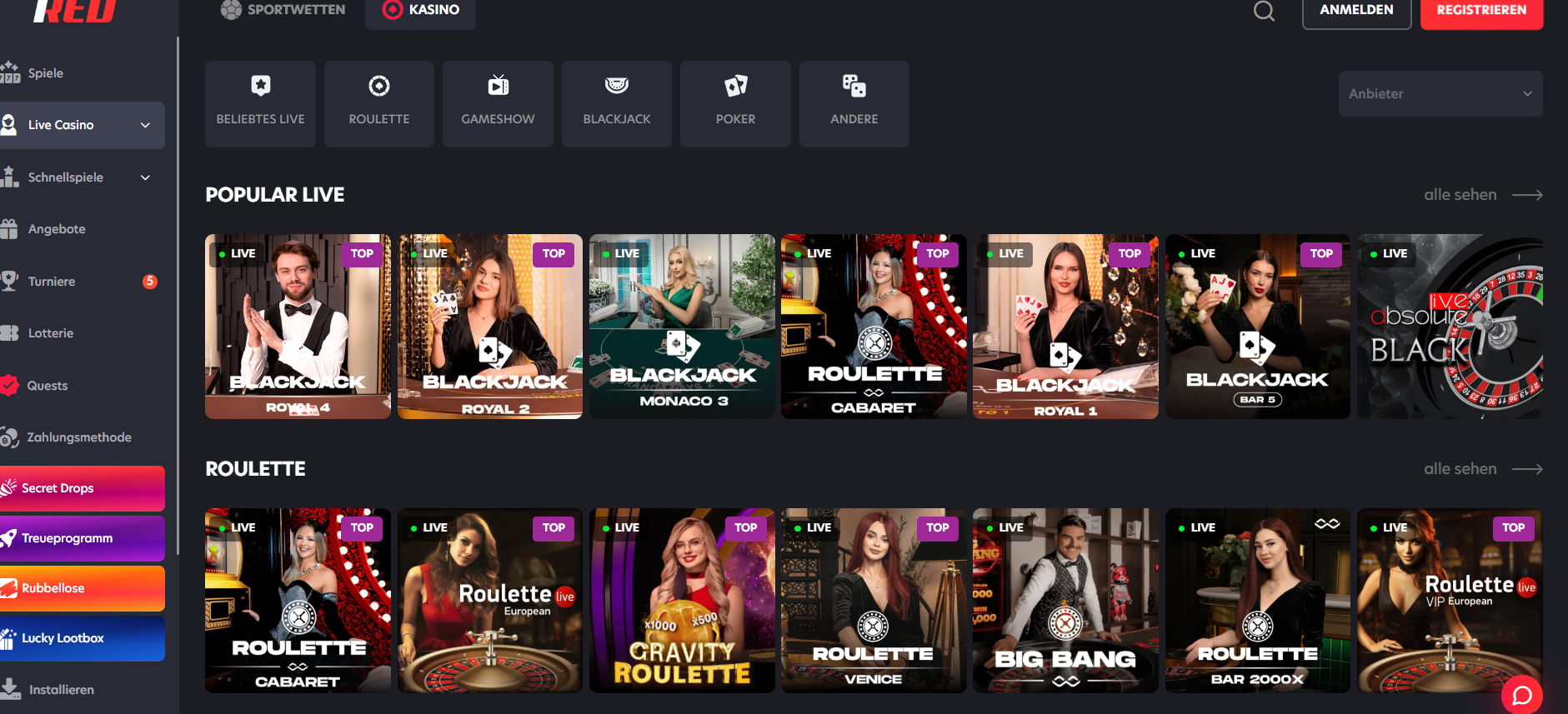 1Red Casino
